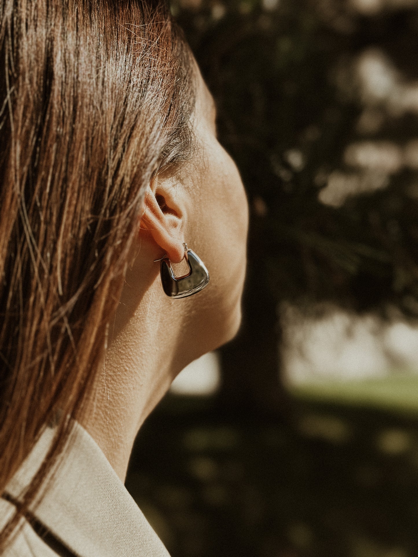 Boucles d’oreille « Capucine »