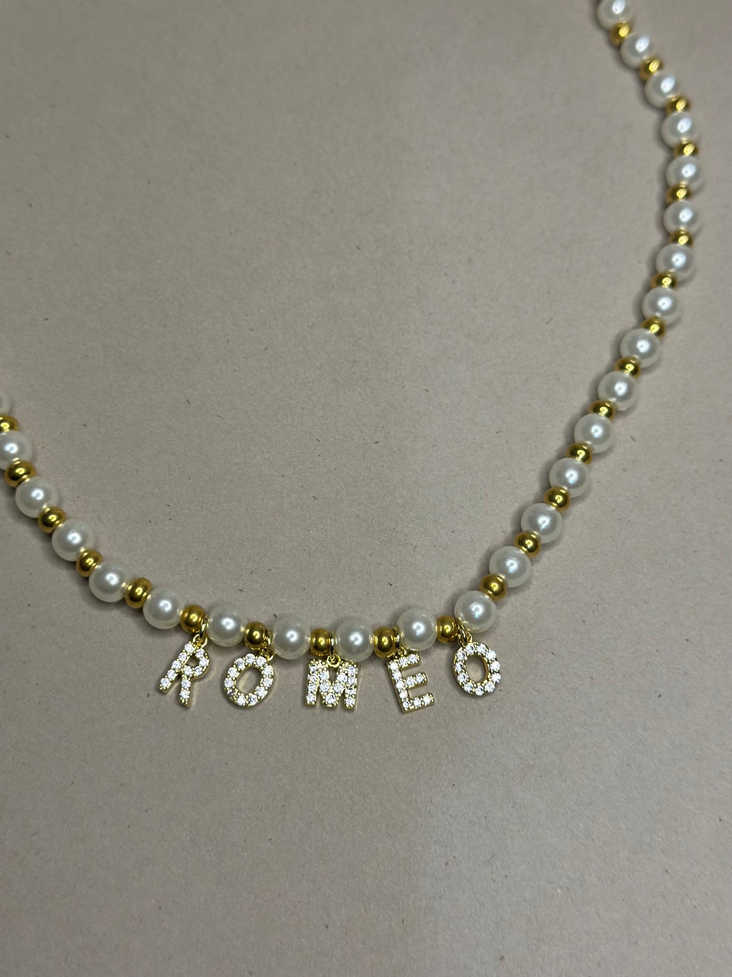 Collier "Gold Pearl"
