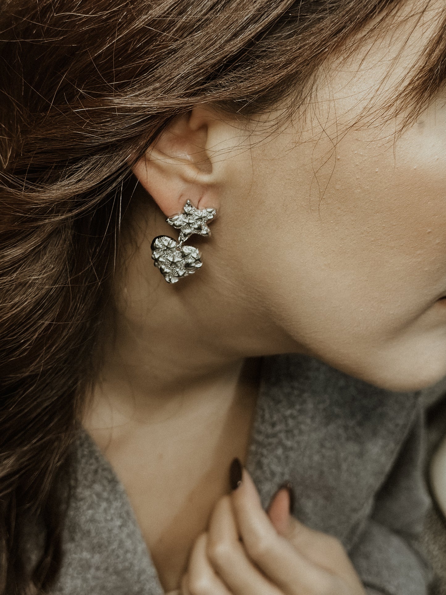 Boucles d'oreille « Procyon »