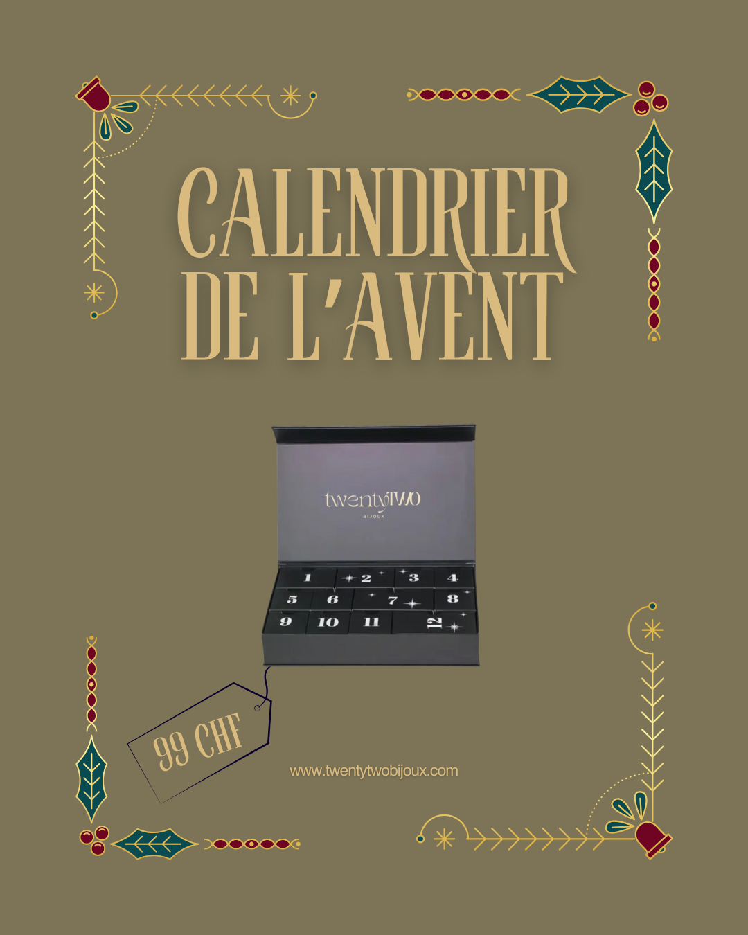 CALENDRIER DE L'AVENT