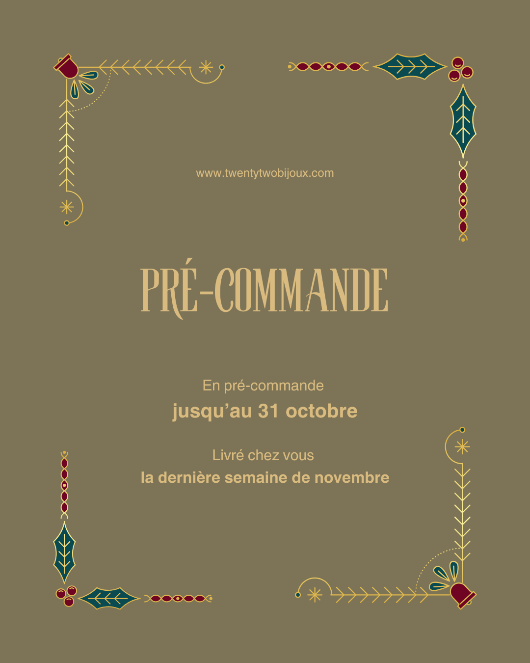 CALENDRIER DE L'AVENT