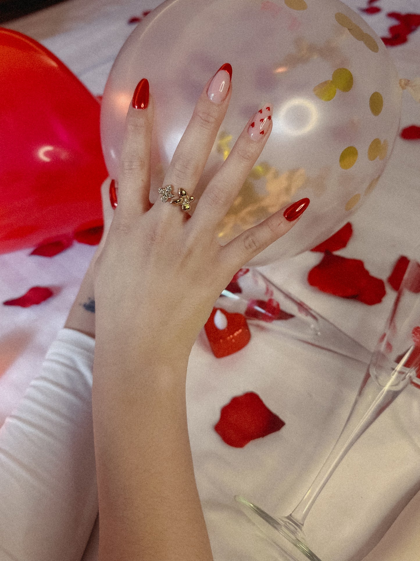 "ILY" ring