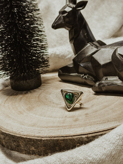 Bague « Saïph » verte