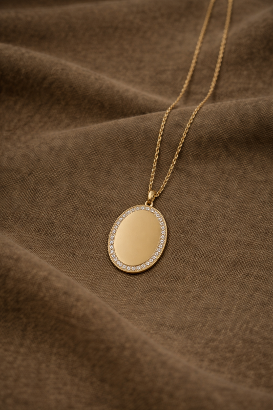 Collier "Rond diamant"