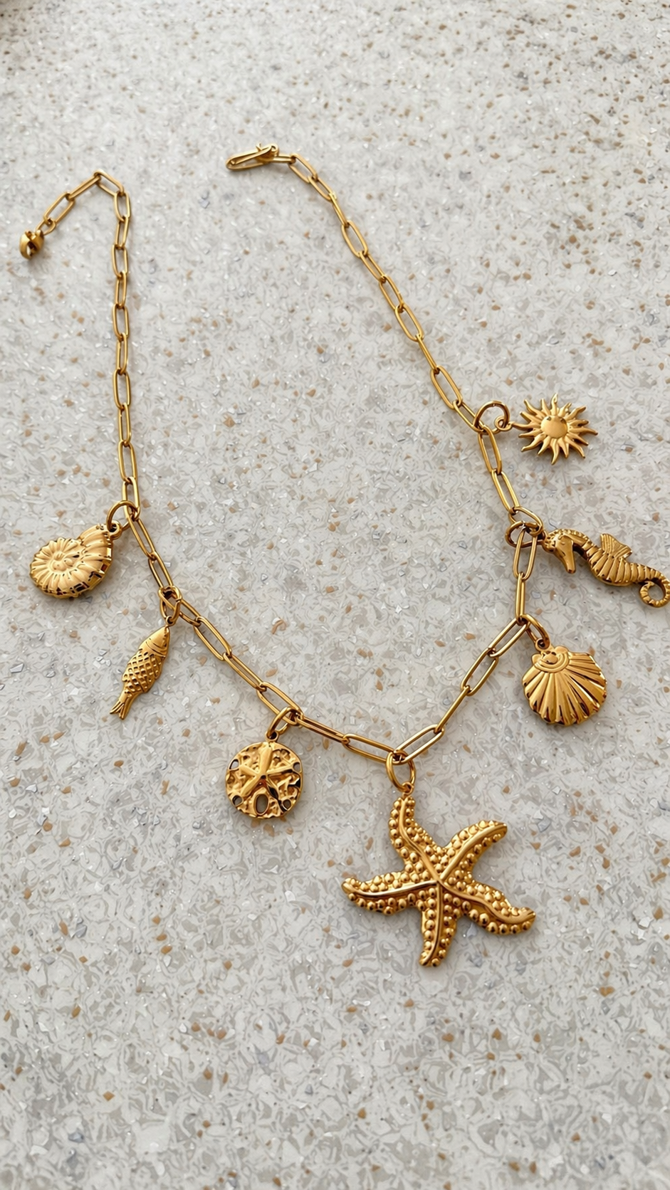 Collier Charms « Gold »