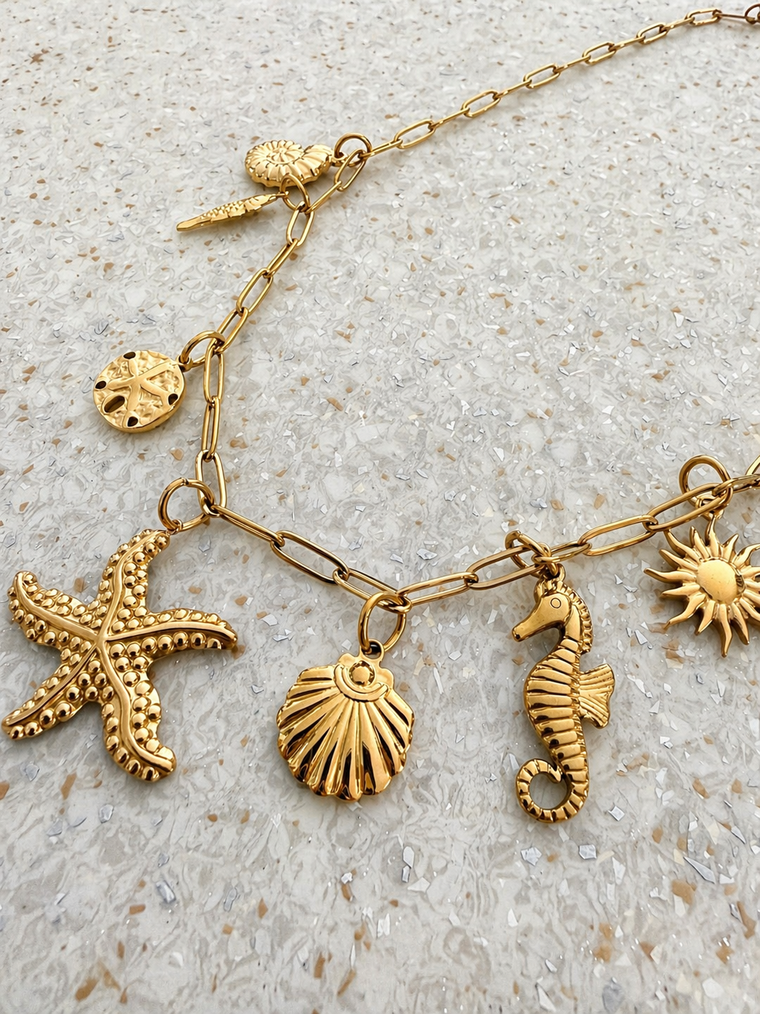 Collier Charms « Gold »