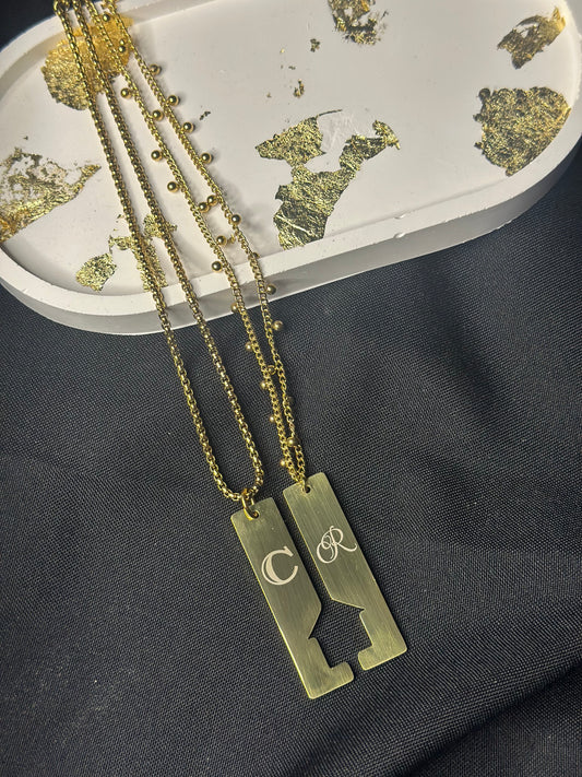 Collier "Maison" (2pcs)