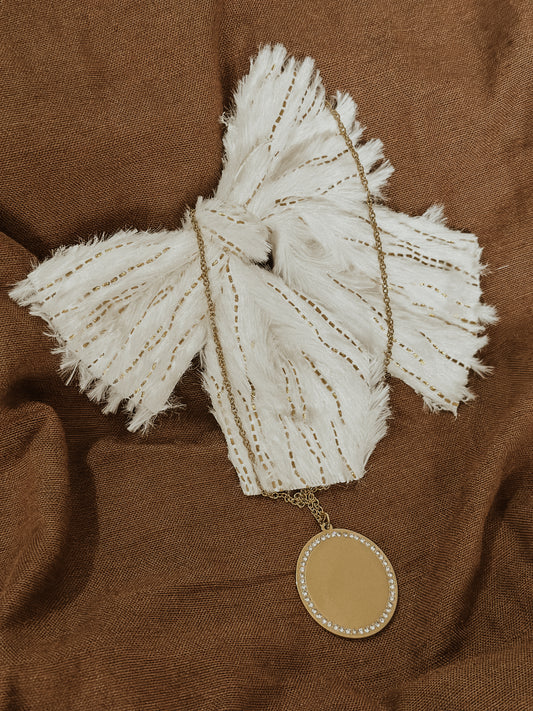 Collier "Rond diamant"