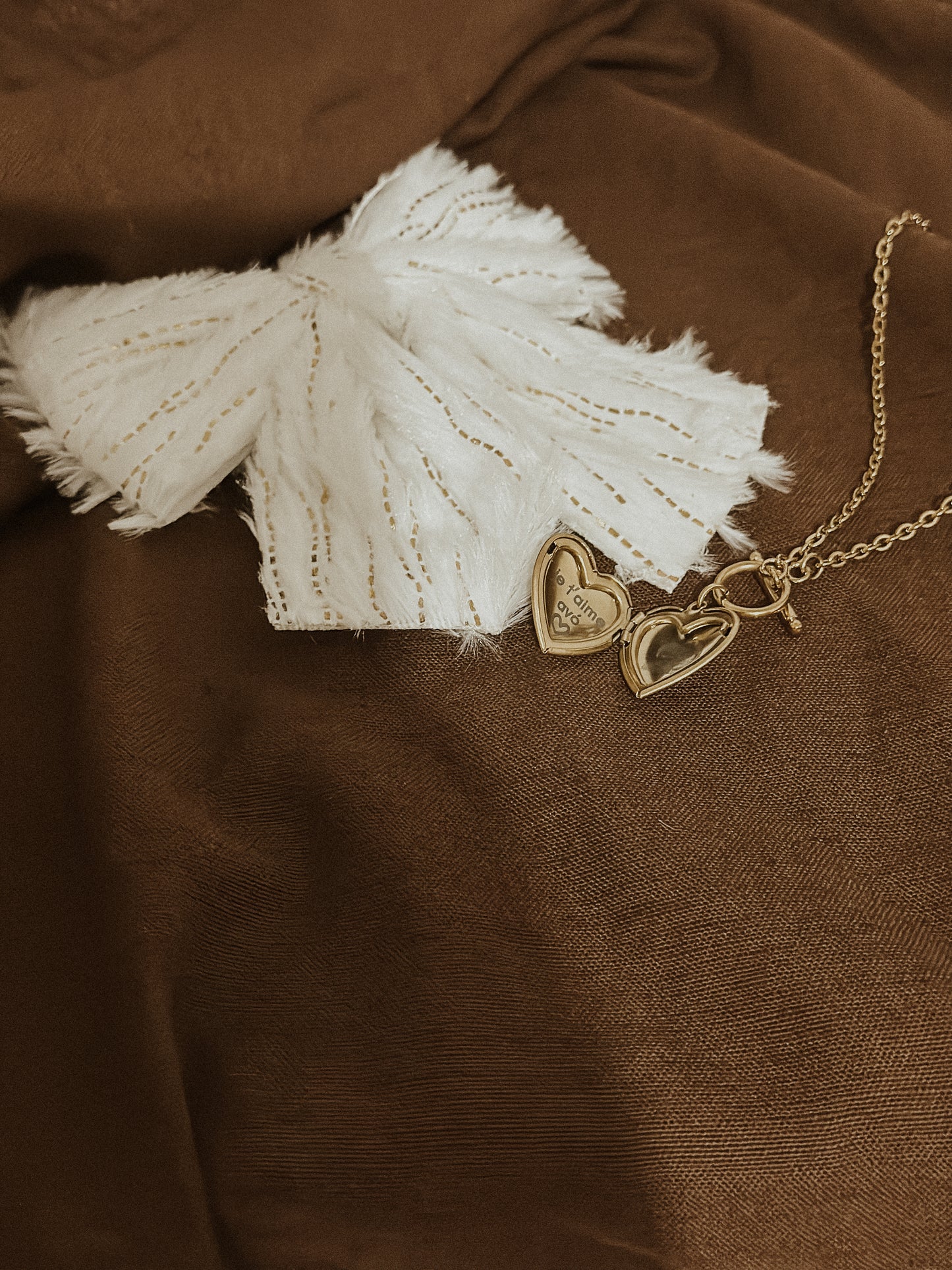 Collier "Coeur ouvert"