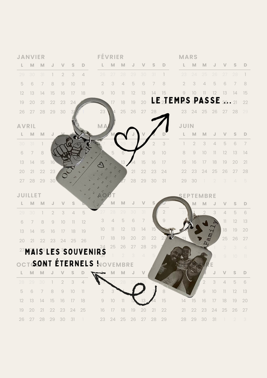 Porte-clés "Calendrier"